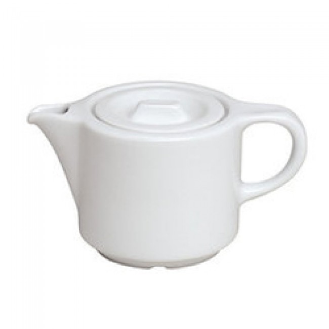 Porcelain teapot 12oz / 35cl white - Europe - Pillivuyt