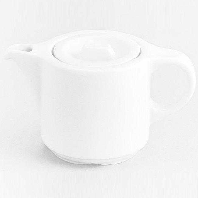 Porcelain teapot 19oz / 55cl white - Europe - Pillivuyt