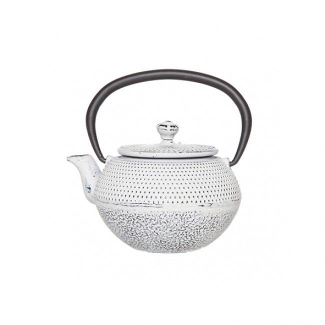 Teapot cream cast iron 0.35 L - Takara - Cosy & Trendy