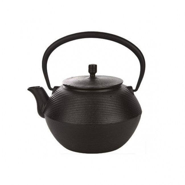 Teapot black cast iron 1.20 L - Senbiki - Cosy & Trendy