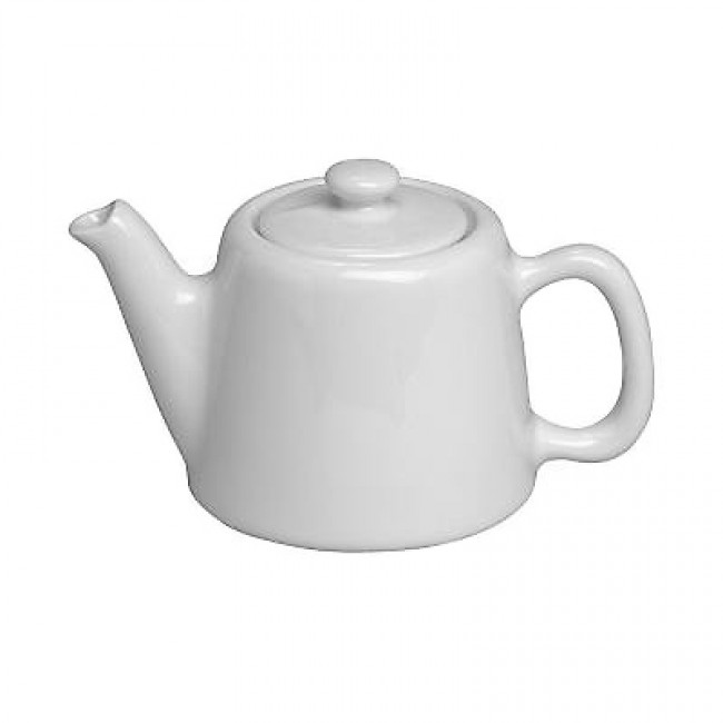 Standard porcelain teapot 2 servings 12oz / 35cl white - Pillivuyt