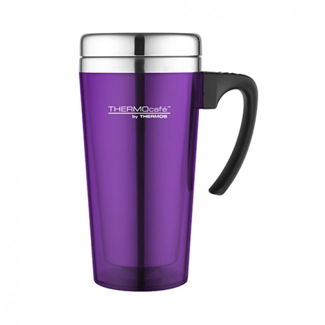 Travel Mug bottle 42cl / 14oz purple - Thermocafé - Thermos