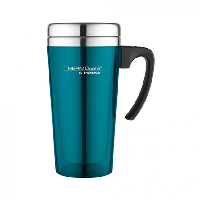 Travel Mug bottle 42cl / 14oz blue lagoon - Thermocafé - Thermos