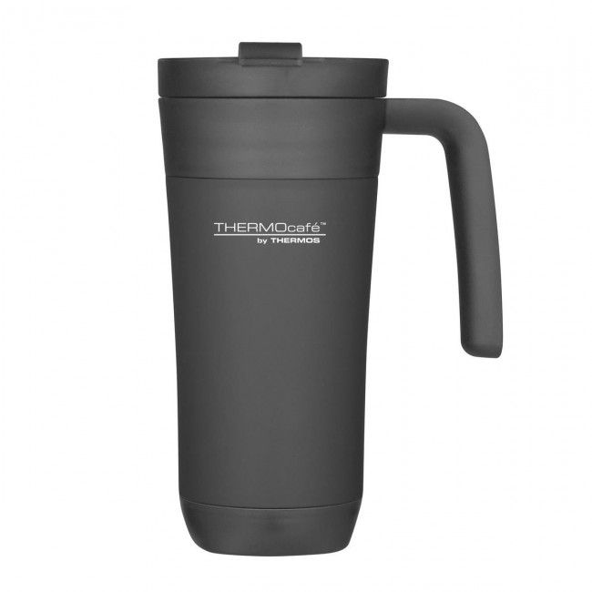 Insulated travel mug 45cl / 15oz black - Thermocafe - Thermos