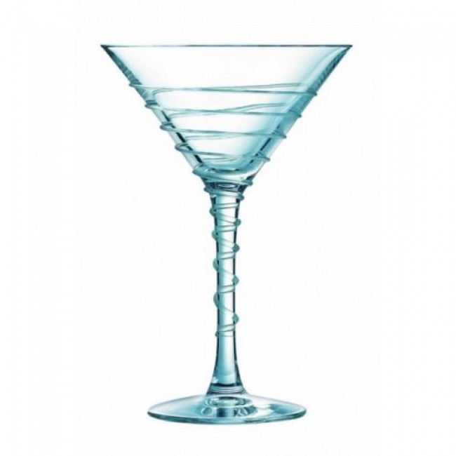Cocktail stem glass - UV reactive glass 7oz / 21cl - Black Light - Arcoroc