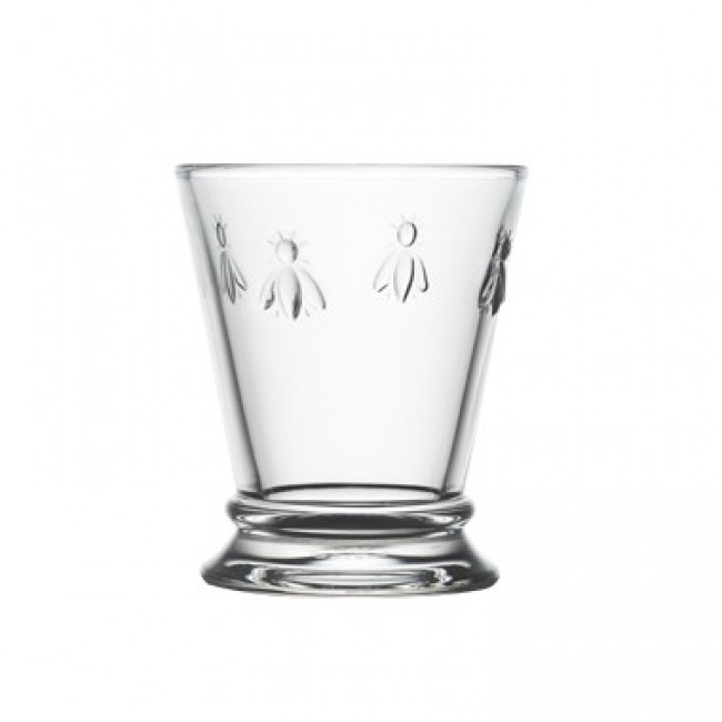 verre à eau - gobelet rose 27cl - Lot de 6 - Abeille - La Rochère