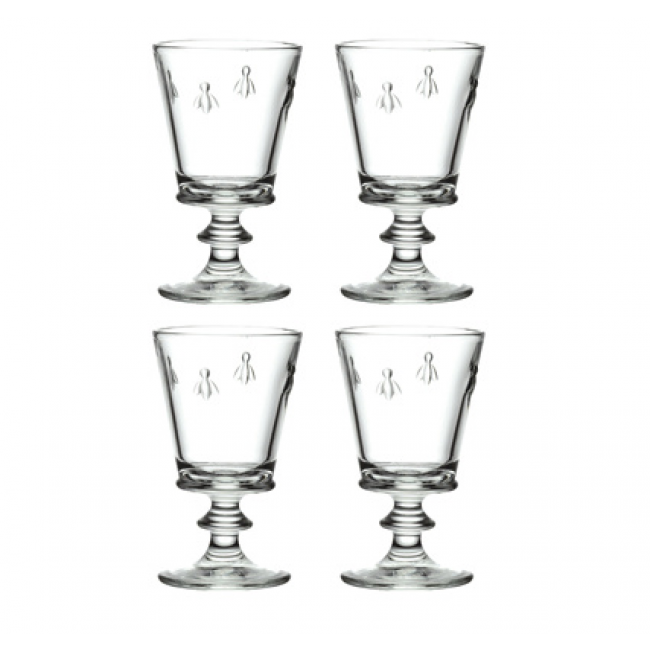Verre à vin 24cl - Lot de 6 - Abeille - La Rochère