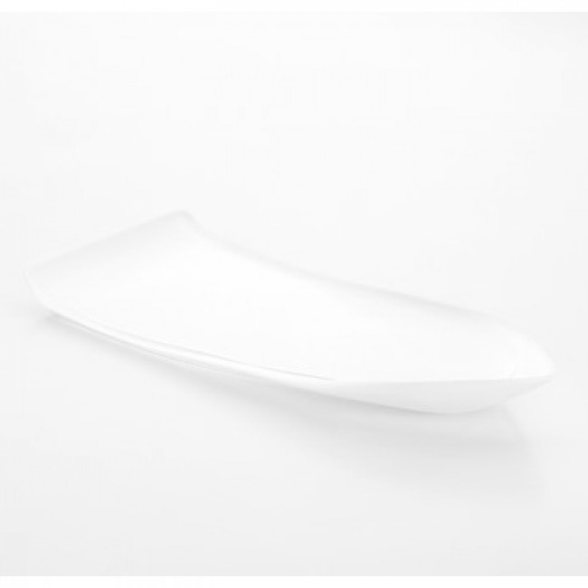 Porcelain yole platter 13" / 34cm x 6" / 15.6cm white - Alizée - Pillivuyt