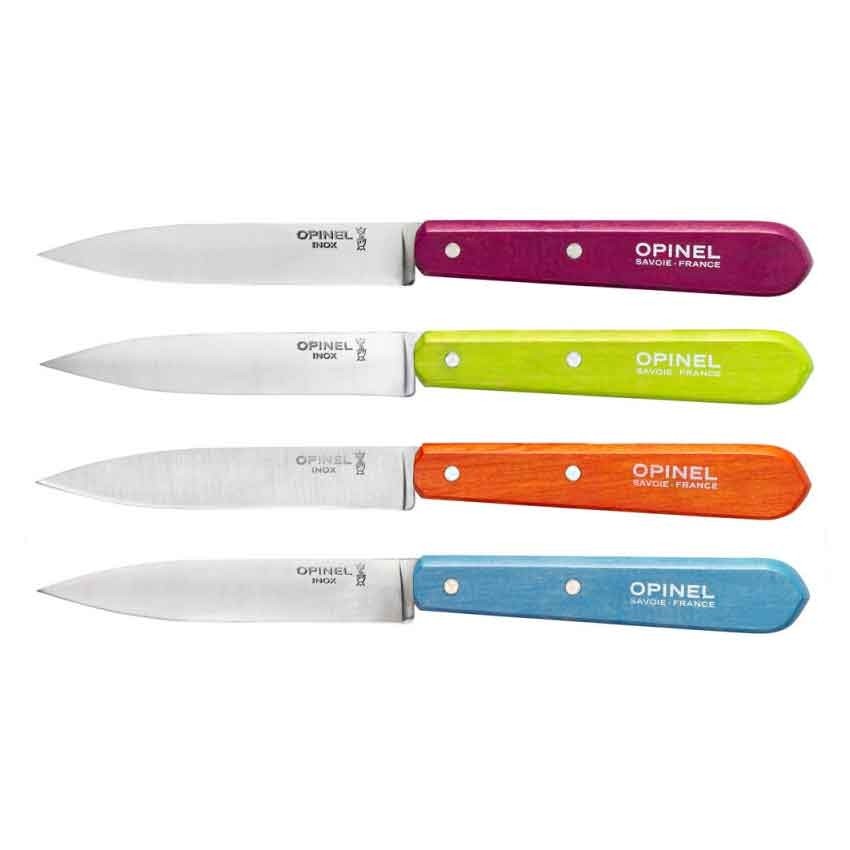 Opinel Les Essentials Small Kitchen 4 Piece Knife Set - Paring