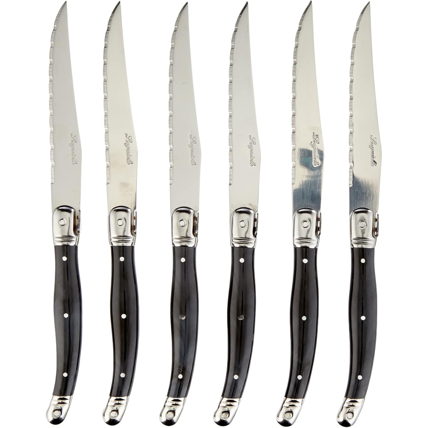 Coffret PRADEL LAGUIOLE - 3 Couteaux De Collection - Inox Et Bois