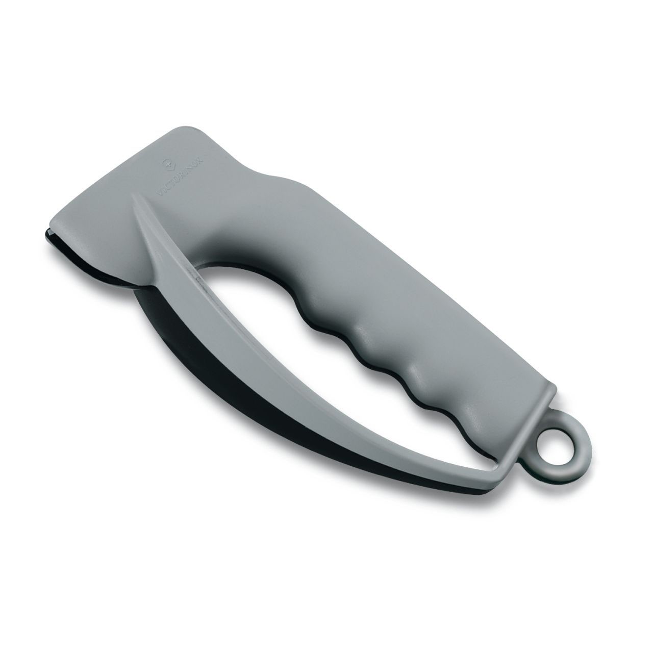 Small grey synthetic knife sharpener aiguiseur victorinox