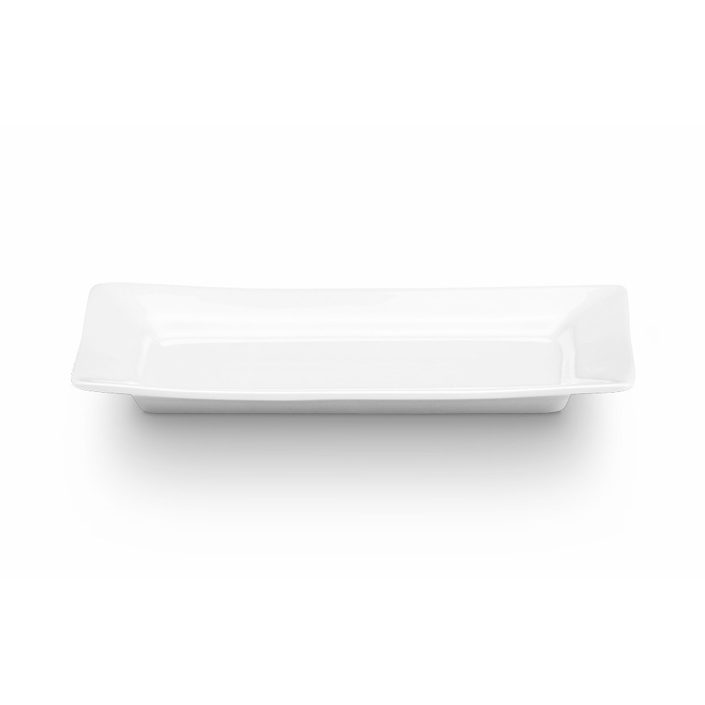 Rectangular porcelain platter 10 x 4
