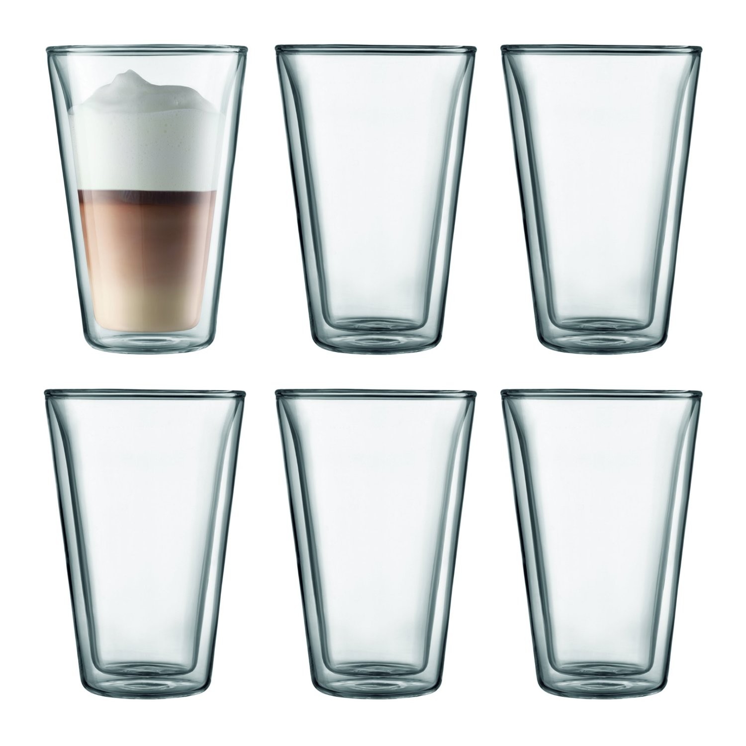 Oz Bodum Canteen Double Wall Glass Double Wall Glasses 40cl Set Of