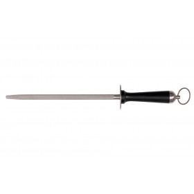 Round-shaped sharpening steel - 11.8 in / 30 cm - Steel