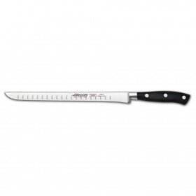 Ham slicing knife - 25cm blade Nitrum stainless steel - Singly sold