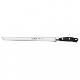 Ham slicing knife - 30cm blade Nitrum stainless steel - Singly sold