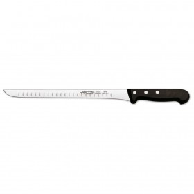 Ham slicing knife - 28cm granton edge blade Nitrum stainless steel - Singly sold