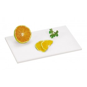 Cutting board - 12.8 x 9.6 x 0.4 in / 32,5 x 24,5 x 1 cm - Polyethylene