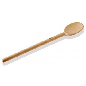 Beechwood mixing spoon - 9.8 in / 25 cm