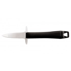 Oyster knife with finger-guard - Thin blade - 8.1 in / 20,5 cm - Inox 18/10