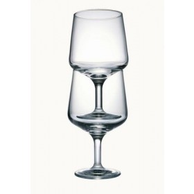 Stackable wine stem glass 7.4 oz / 22 cl – Set of 6