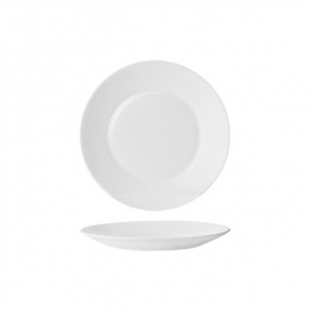 Round white plate 7.5" / 19.5cm - Set of 6