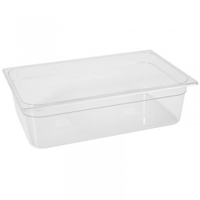 Tritan BPA free gastronorm container GN 2/1 53x 65 x 15 cm 20.8" x 25.5" x 6"