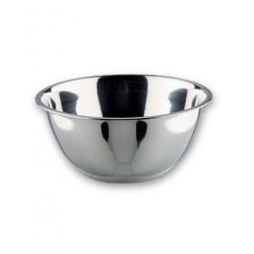Stainless steel Ø 11.8 in / 30 cm conical mixing bowl 145.3 oz / 430 cl