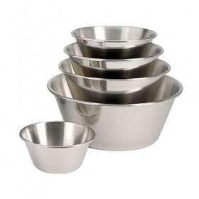 Ø 7.9 in / 20 cm conical mixing dish - 18/10 stainless steel