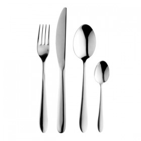 24 pieces cutlery set stainless steel 18/0 1/8 in mirror finishing