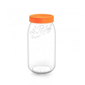 Square clear canning jar 50cl - Fido - Bormioli Rocco