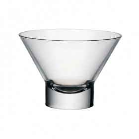 Transparent ice cream cup 13 oz / 37.5 cl - Set of 2