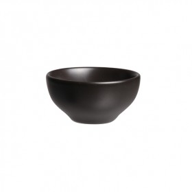 Round cup 4" / 10cm black - Set of 6