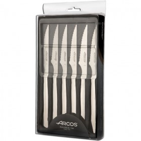 Steak knife - 10cm blade -  Gift box of 6 pieces