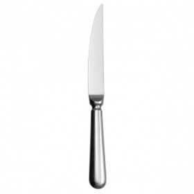 Steak knife hollow handle serrated 18/10 stainless steel 1/8 in mirror finishing - Set of 6