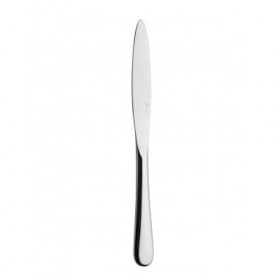 Table knife solid handle serrated - 18/10 stainless steel - Set of 6