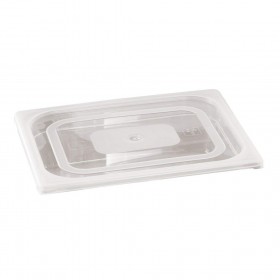 Hermetic Tritan BPA free lid GN 1/9 17.6 x 10.8cm / 6.7 x 4"