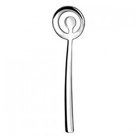 Stainless steel ice cube spoon