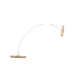 Stainless steel cheese wire 23.6" - plastic handle