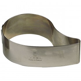 Stainless steel cookie cutter drop 4 x 2" / 9 x 5 cm - Singly sold
