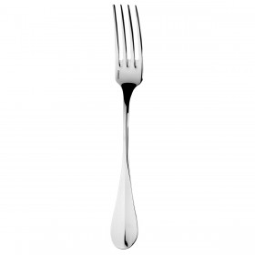 18/10 stainless steel serving fork 1/8 in mirror finnishing