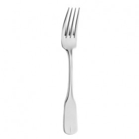 Table fork - 1/8 in thick 18/0 stainless steel - Set of 6