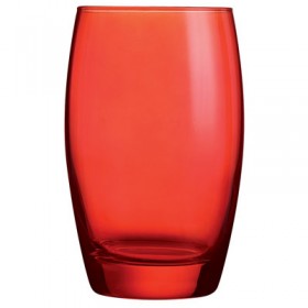 Studio red old fashioned water glass 12oz / 35cl - Set of 6