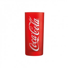 Coca Cola red tumbler glass 27cl / 9oz - Set of 6