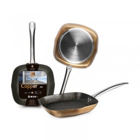 Copper grill pan 28cm / 11"