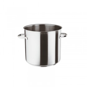 Induction stainless steel 18/10 stockpot - Ø 8.7 in / 22 cm