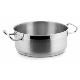 Induction stainless steel 18/10 stew pot - Ø 16 cm