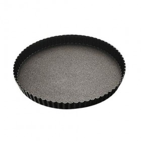 9.4 in / 24 cm non-stick fluted pie mold