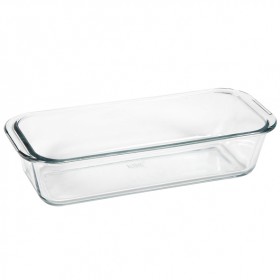 Rectangular glass mold 12 x 5" 
