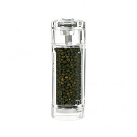 Pepper mill 15cm transparent acrylic